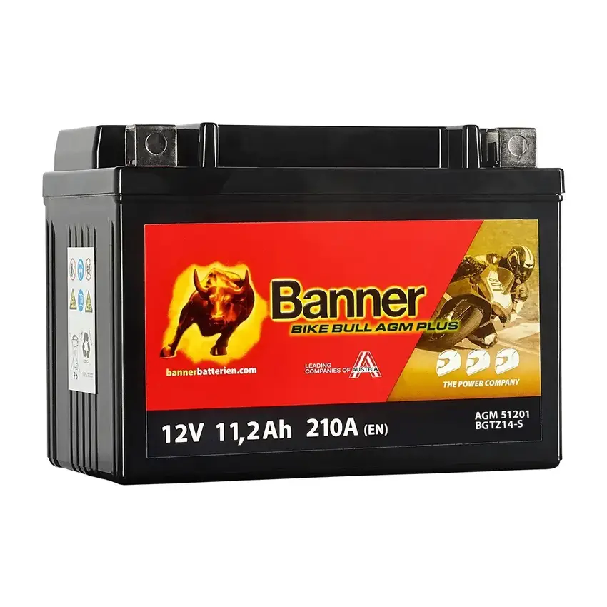 BANNER Bike Bull AGM PLUS BGTZ14-S 12V/11,2Ah